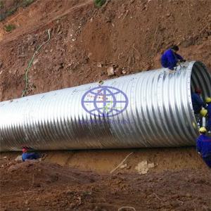 supply galvanzied culvert pipe as the culvert or drainge pipe